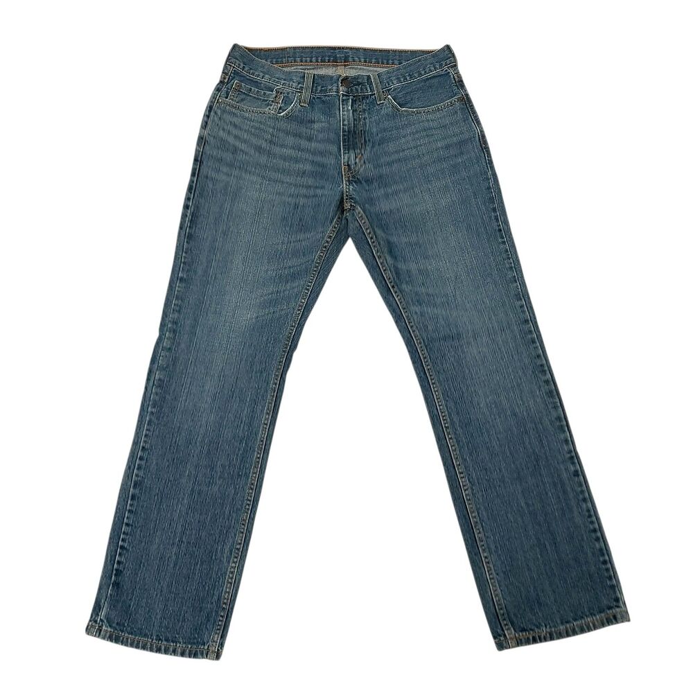 Levi's 559 Jeans Mens 32x30 Blue Straight Leg Cotton Durable Denim Work Casual
